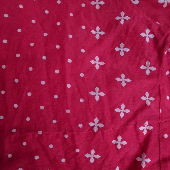 Anthropologie kopal boho luma peasant boho polka dot top xs - Picture 7 of 11